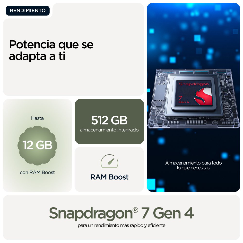 EAN 0840493608020 - Motorola edge 70 17 cm (6.7") SIM doble Android 16.0 5G USB Tipo C 12 GB 512 GB 4800 mAh Verde imagen 18
