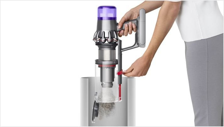 Dyson V11 Fluffy Aspiradora De Mano Níquel, Rojo Sin Bolsa