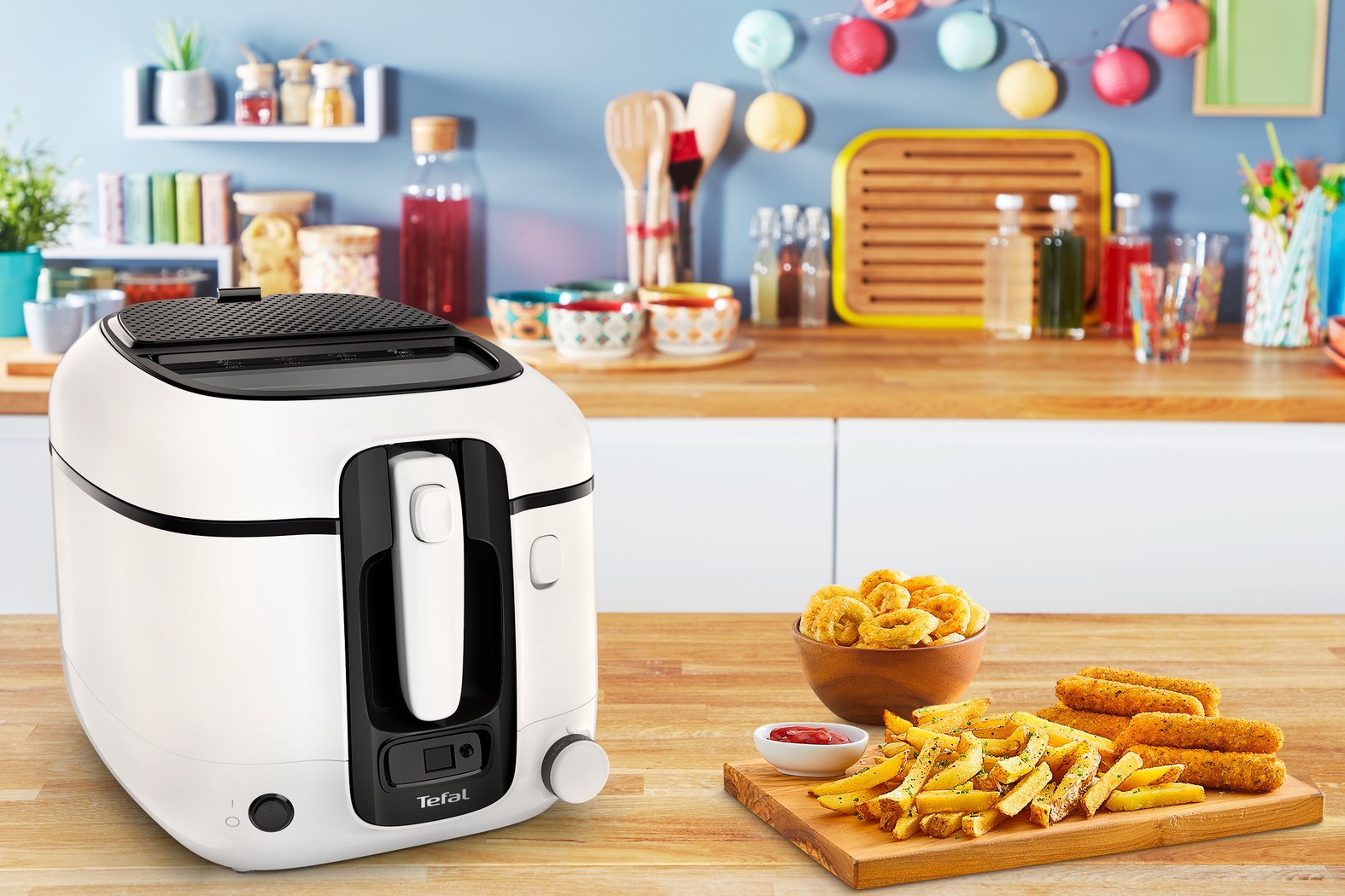 EAN 3045387242244 - Tefal Super Uno FR3140 Freidora Blanco imagen 4