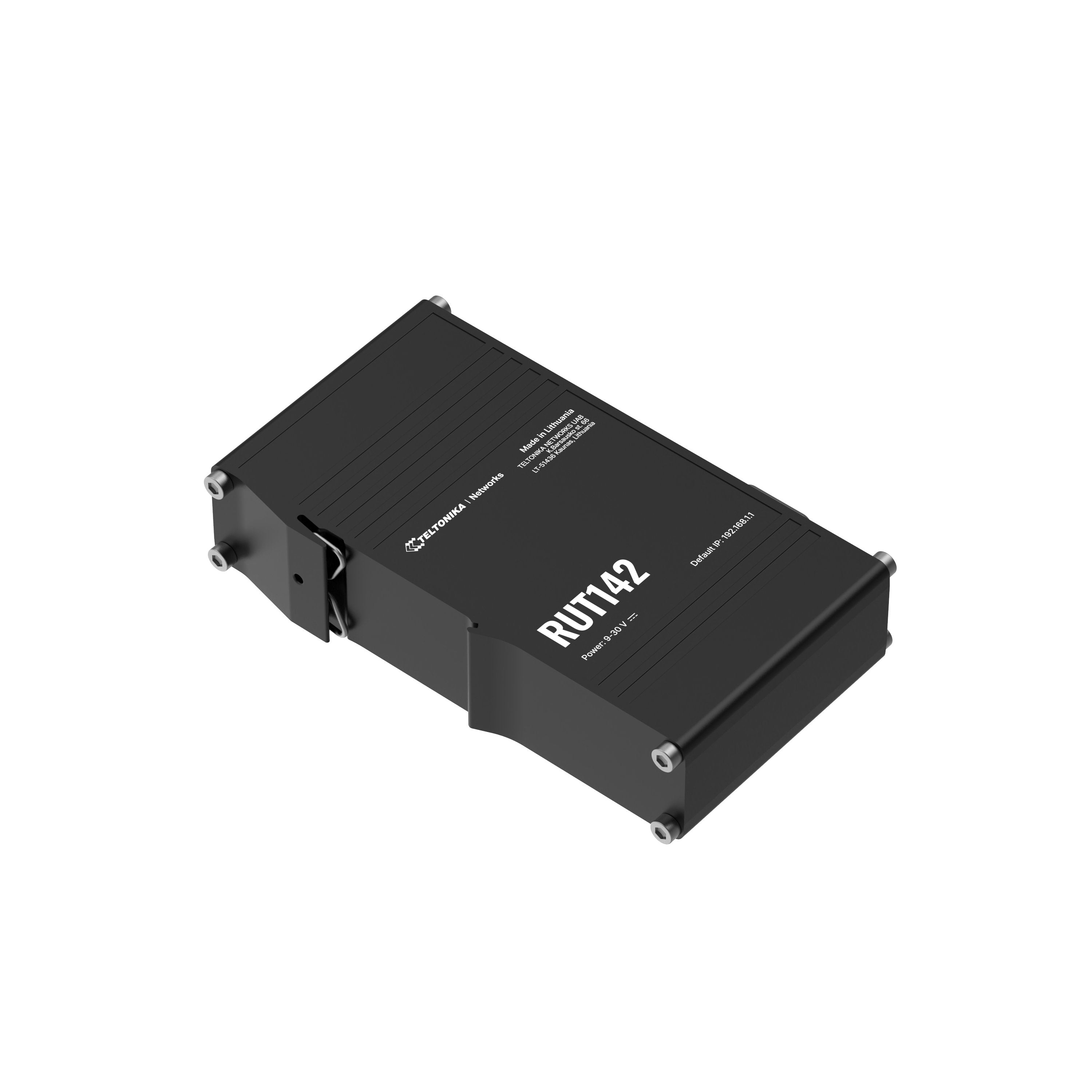 EAN 4779051840724 - Teltonika RUT142 (EU) Ethernet router, router inalámbrico Ethernet rápido Banda única (2,4 GHz) Negro imagen 3