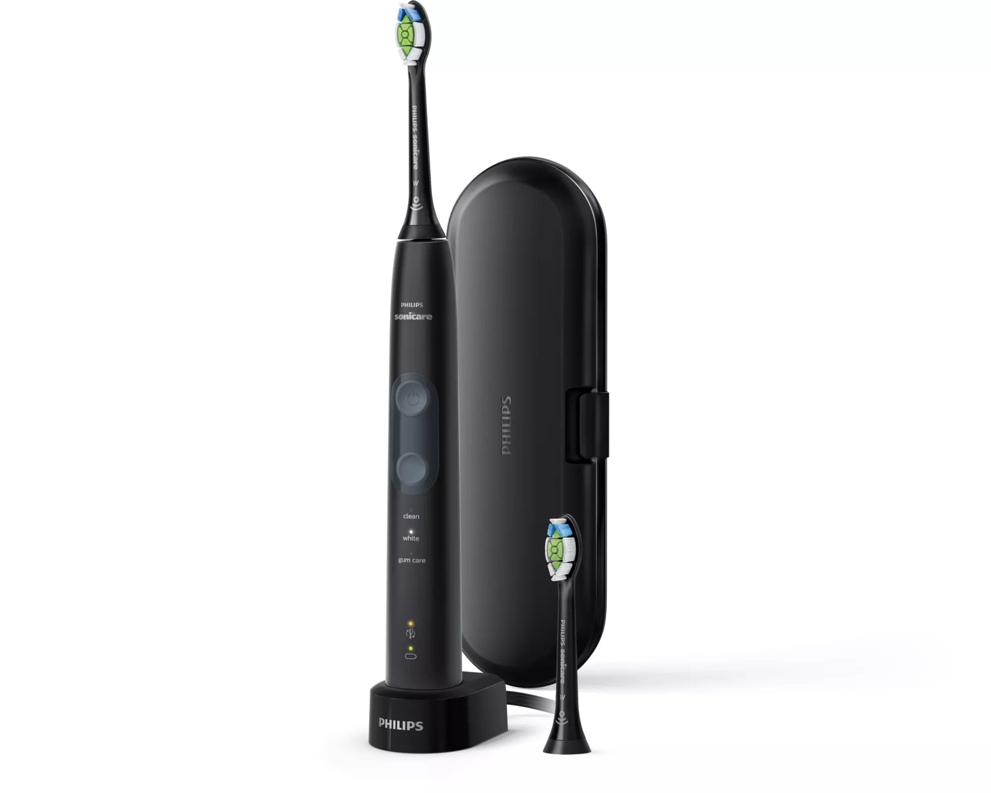 EAN 8710103846536 - Philips HX6850/47 cepillo eléctrico para dientes Adulto Cepillo dental sónico Negro, Gris imagen 1
