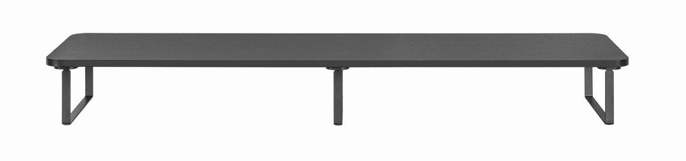 Gembird Ms-Table2-01 Soporte De Monitor Para 2 Monitores (Rectángulo Largo) Negro