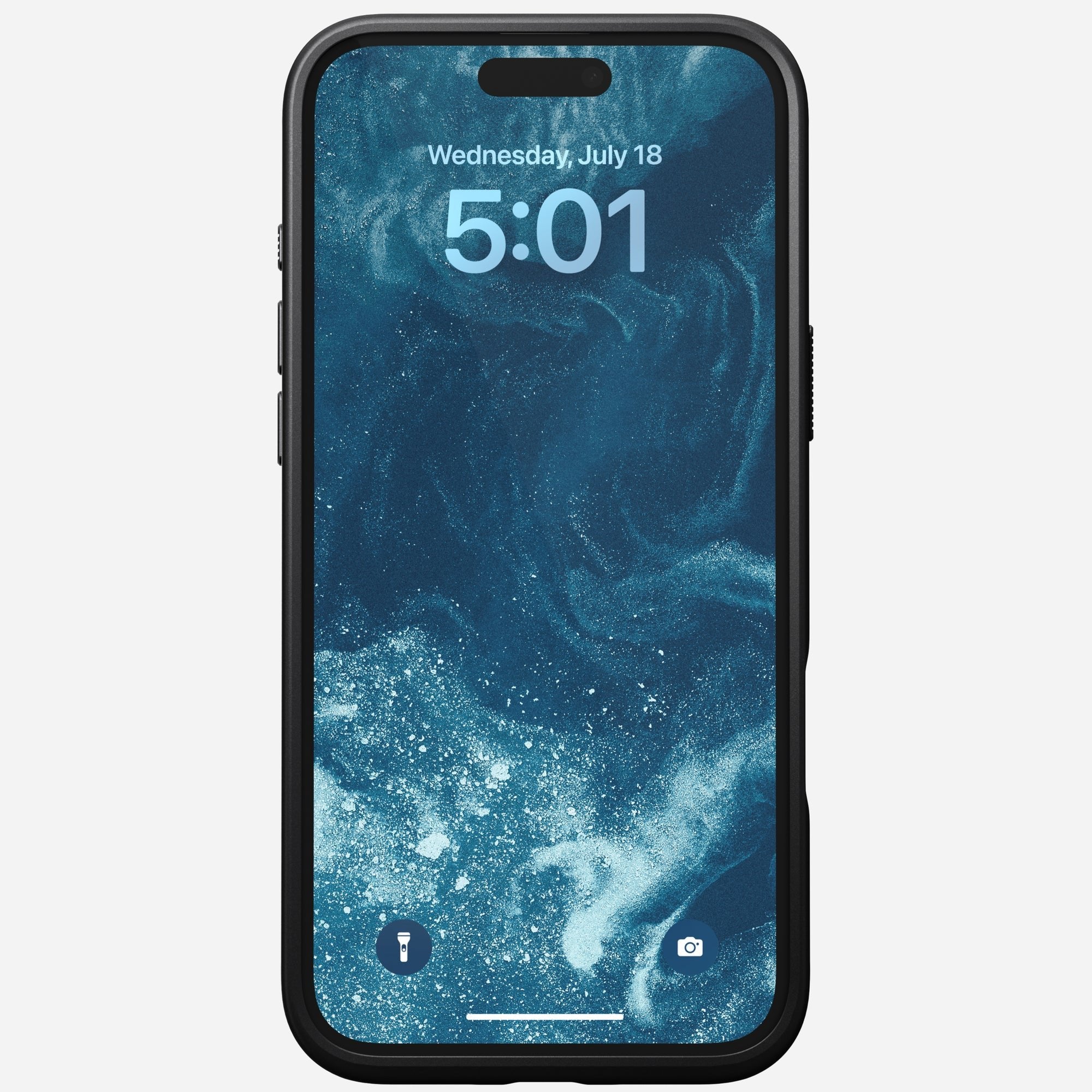 Nomad Modern Leather Case Iphone 16 Plus Black