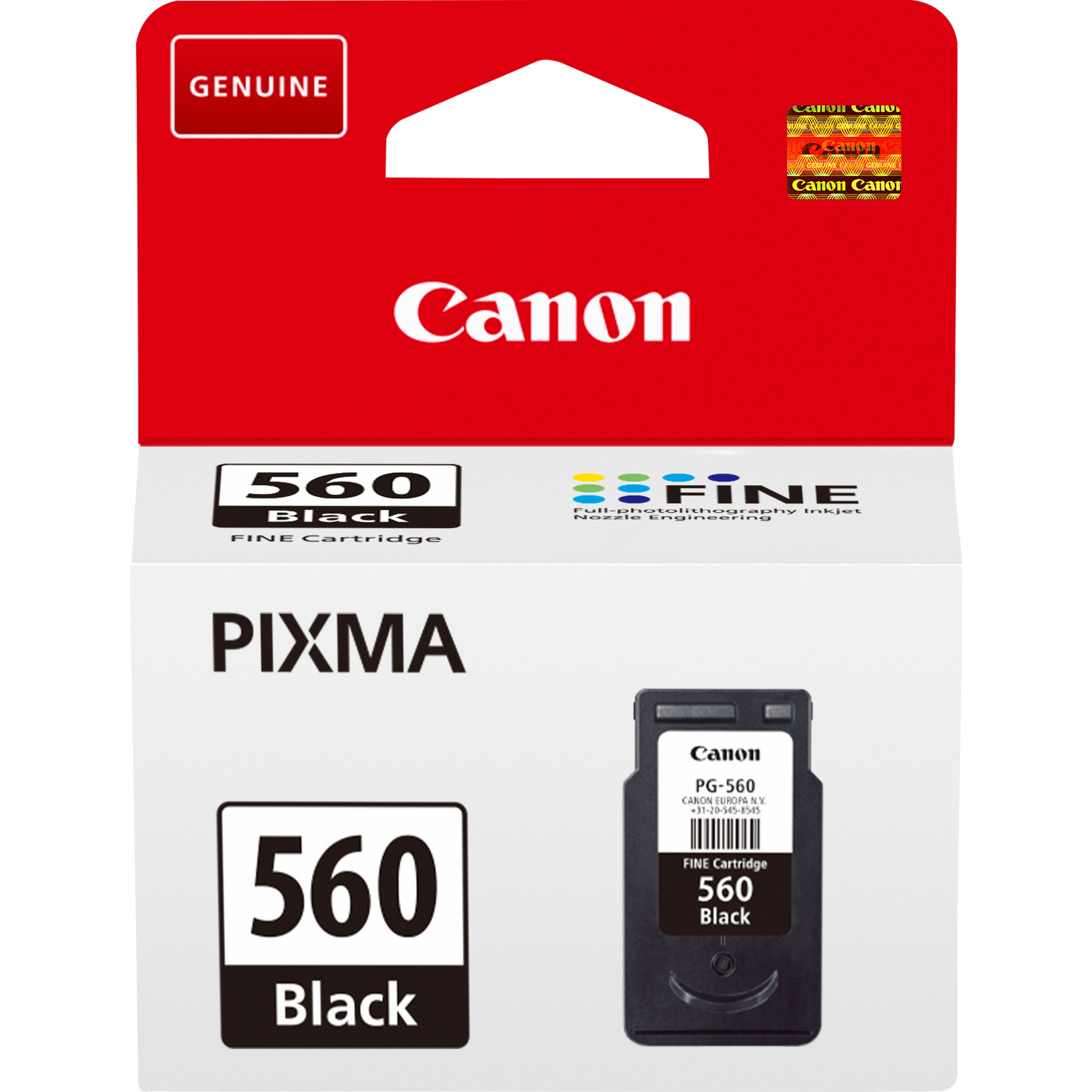 Tinta Original Canon 560 Pg-560 Negro 3713c001