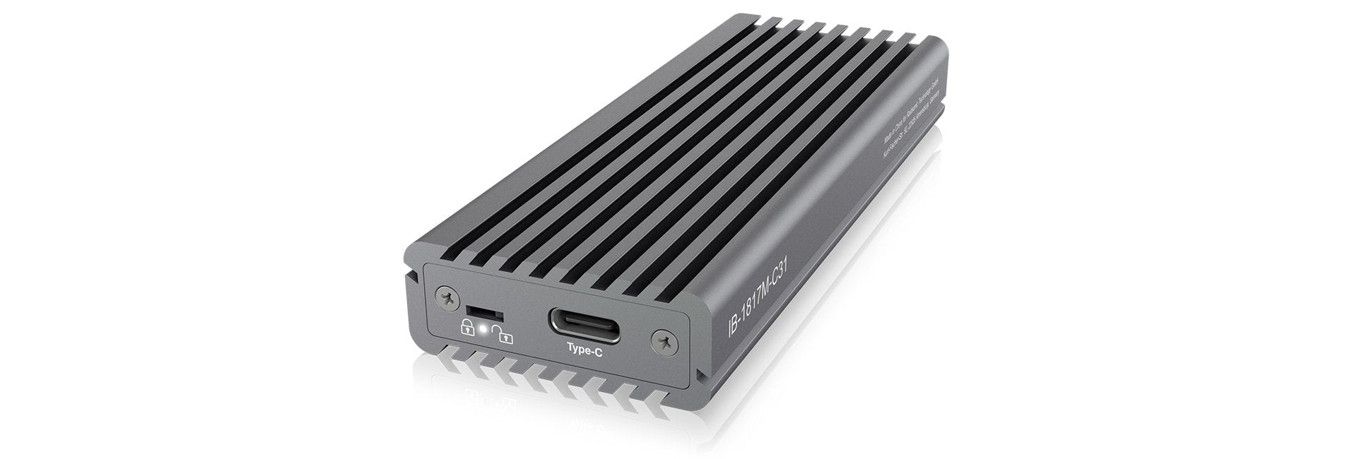 EAN 4250078168911 - ICY BOX IB-1817M-C31 Caja externa para unidad de estado sólido (SSD) Gris M.2 imagen 3