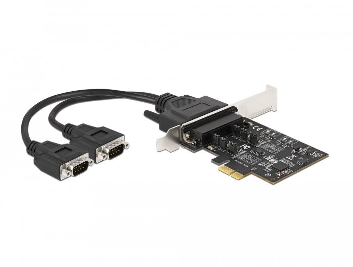 Delock Tarjeta Pci Expres A 2 X Serie Rs-422/485 Mit 15 Kv Esd Schutz