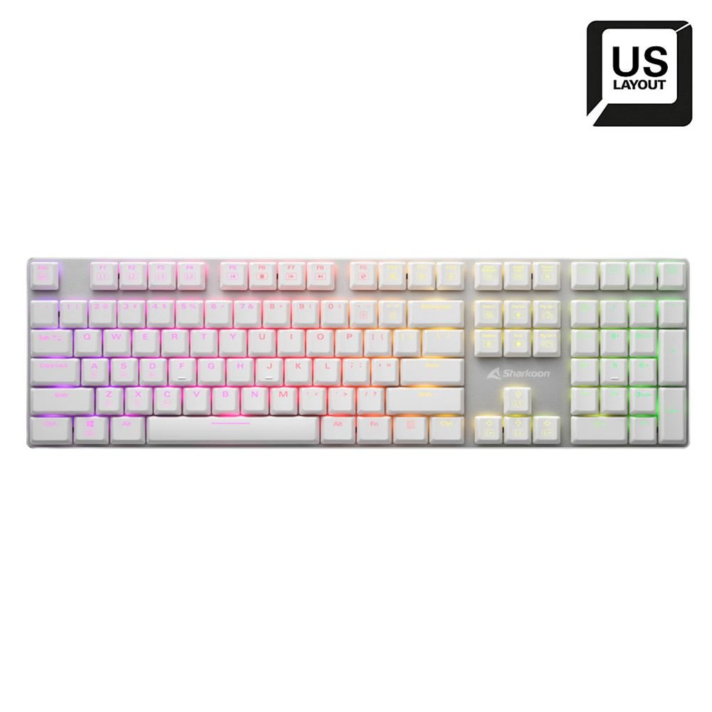 Teclado (Ingles) Sharkoon Purewriter Rgb Gaming 4044951034277