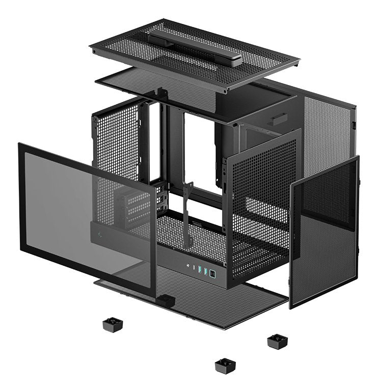 EAN 6933412774457 - DeepCool CH160 Small Form Factor (SFF) Negro imagen 10