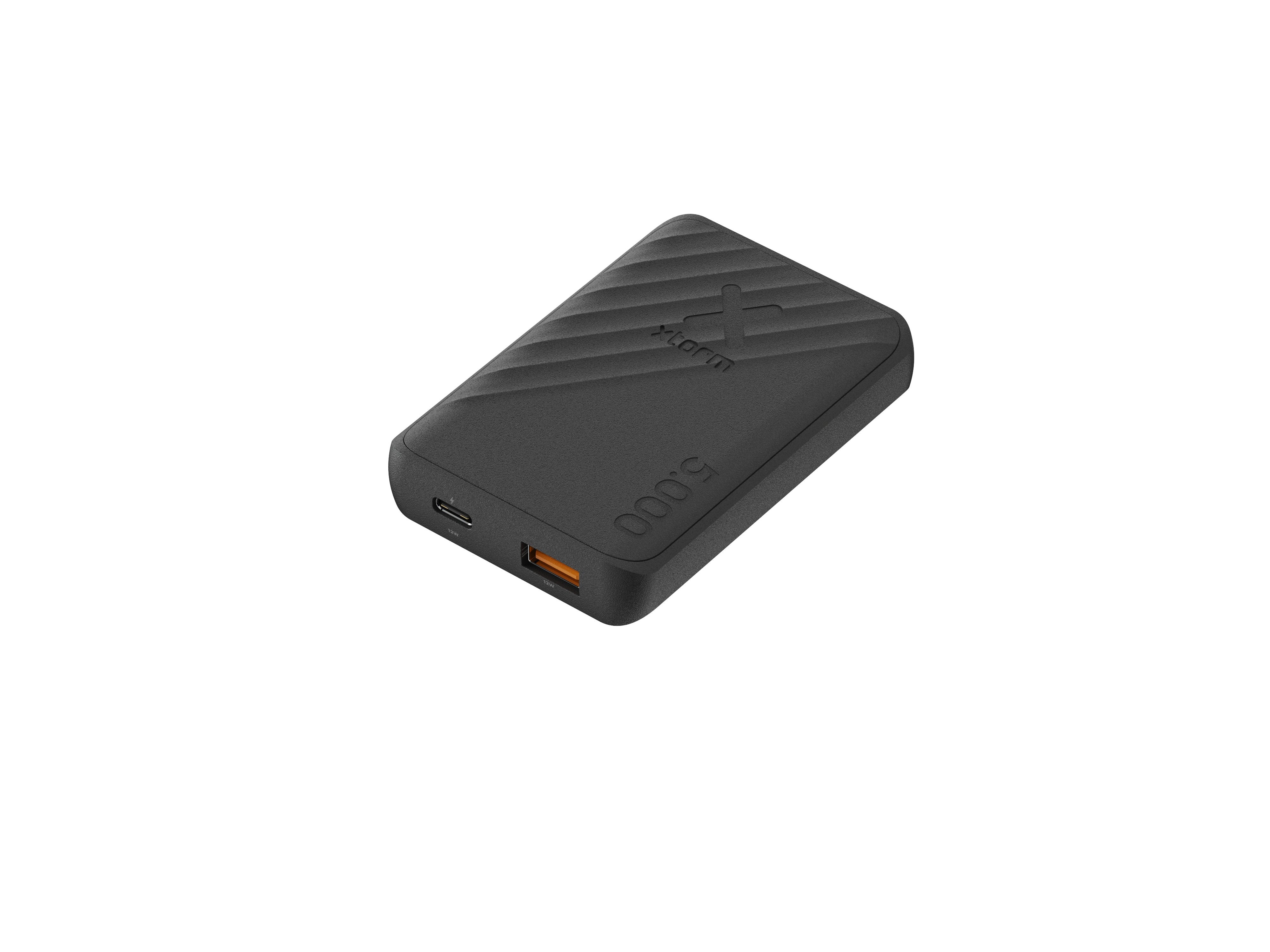Power Bank Xg2051 Go2 12w 5000mah Negro Carbon Xtorm 12w/ 5000mah/ Carga Rápida/ Usb-C, Usb-A