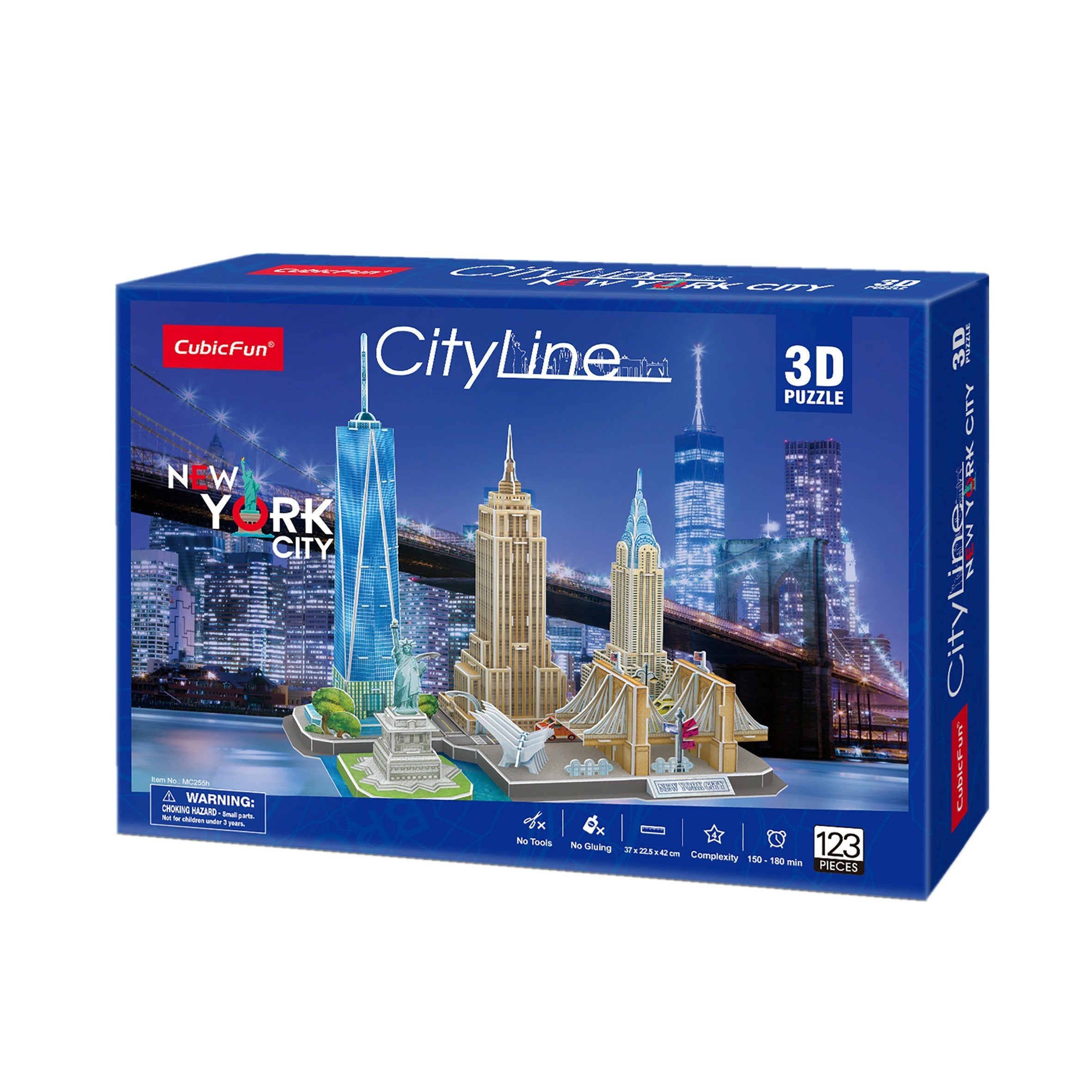 EAN 6944588202552 - CubicFun MC255h Puzle 3D 123 pieza(s) Edificios imagen 3