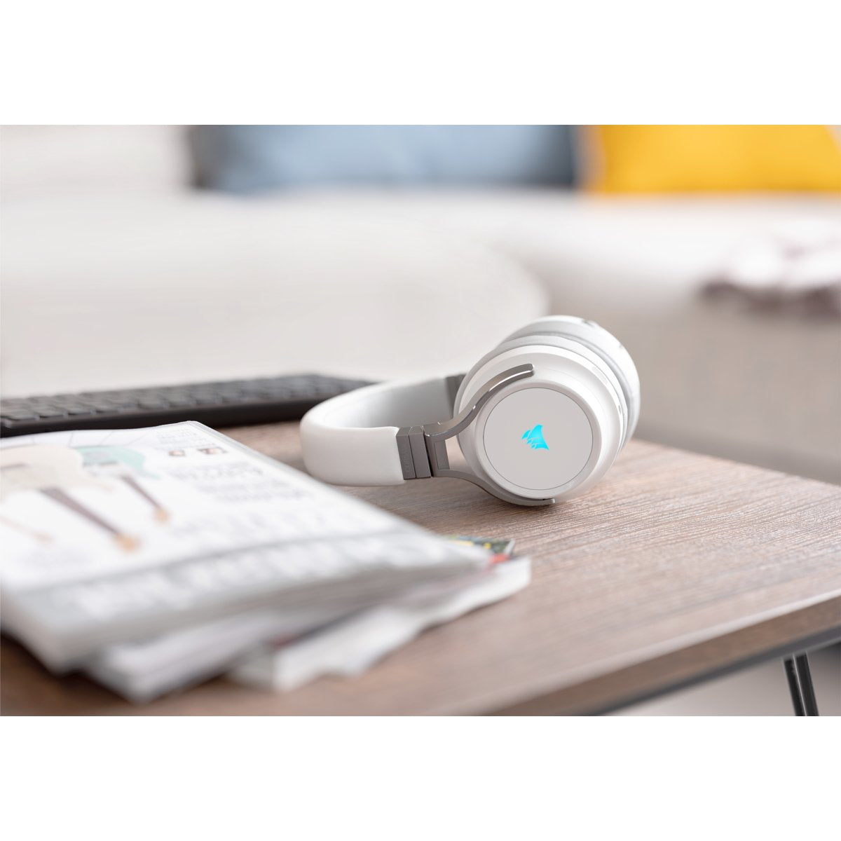 EAN 0843591019255 - Corsair Virtuoso RGB Auriculares Inalámbrico y alámbrico Diadema Juego USB tipo A Blanco imagen 12