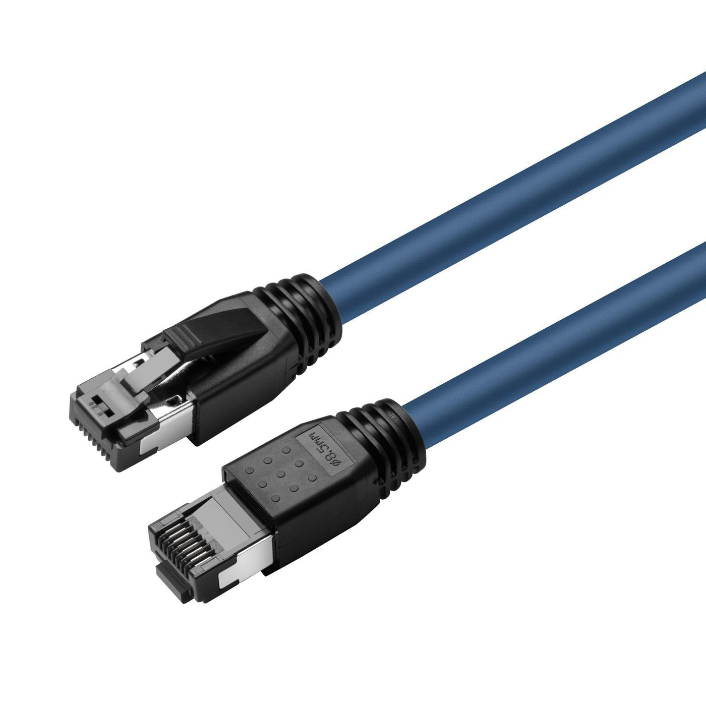 EAN 5704174652434 - Microconnect MC-SFTP8010B cable de red Azul 10 m Cat8.1 S/FTP (S-STP) imagen 1