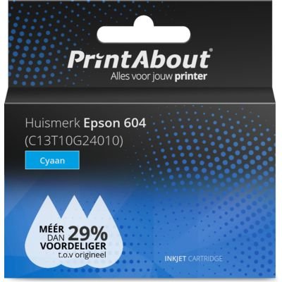 Cartucho Original Epson 604 Cian - C13t10g24010 Pag-130