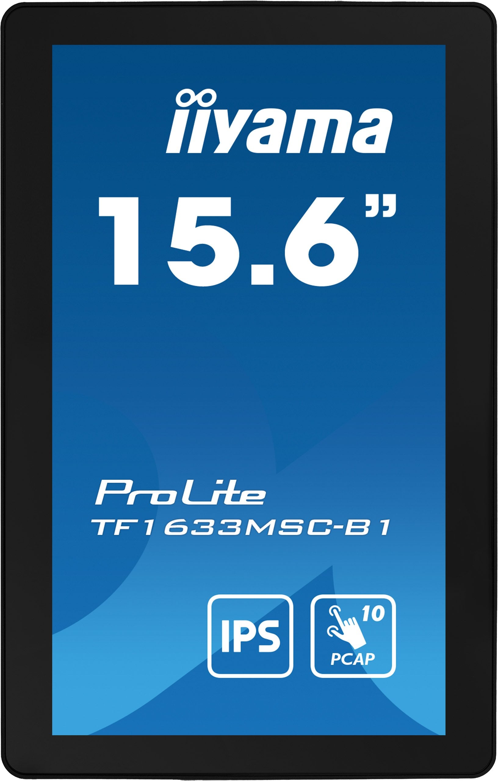 EAN 4948570122530 - iiyama ProLite TF1633MSC-B1 pantalla para PC 39,6 cm (15.6") 1920 x 1080 Pixeles Full HD Pantalla táctil imagen 3