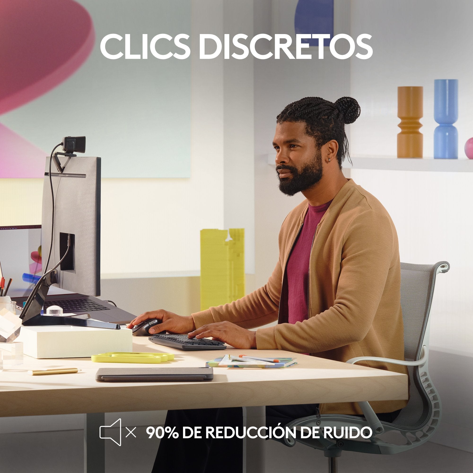 EAN 5099206103740 - Logitech 910-006571 ratón Oficina mano derecha Bluetooth Laser 8000 DPI imagen 11