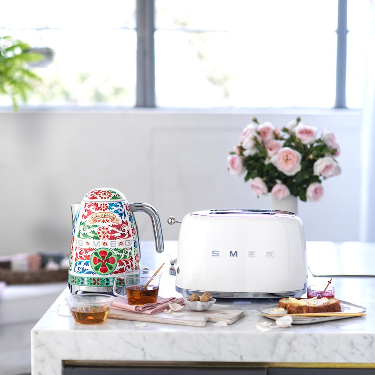 EAN 8017709231057 - Smeg TSF01WHEU tostadora 6 2 rebanada(s) 950 W Blanco imagen 7
