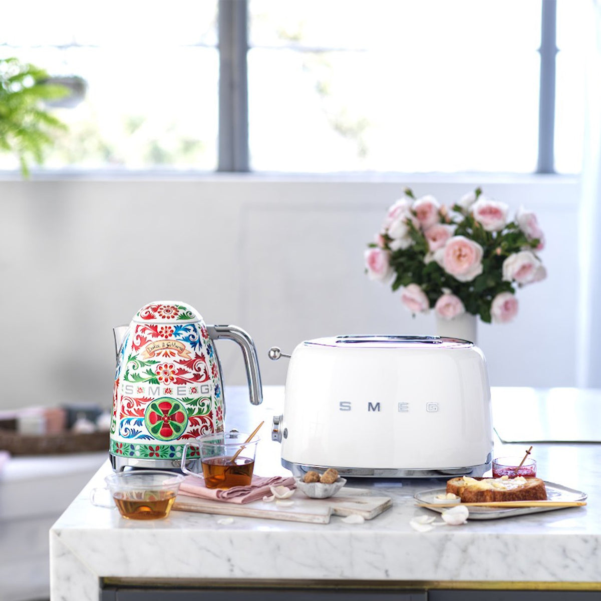 EAN 8017709231057 - Smeg TSF01WHEU tostadora 6 2 rebanada(s) 950 W Blanco imagen 8