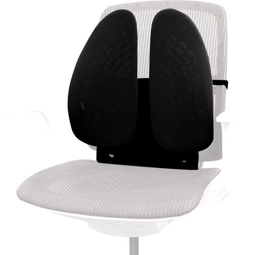 Fellowes Back Angel Respaldo Ergonomico Moldeable - Ajustable En 7 Alturas - Adaptable A La Mayoria De Sillas - Color