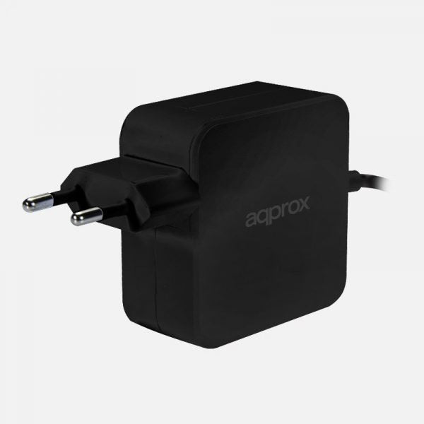 Approx Cargador De Portatil Universal Usb-C 90w - Compatible Con Pd - Cable 1.10m