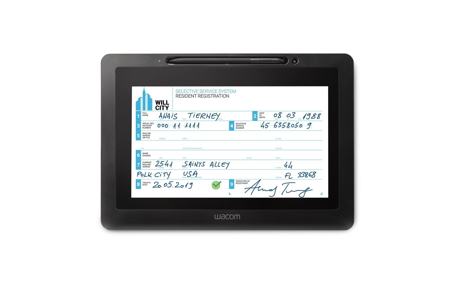 EAN 4949268706520 - Wacom DTU-1031AX LCD 25,6 cm (10.1") Negro imagen 1