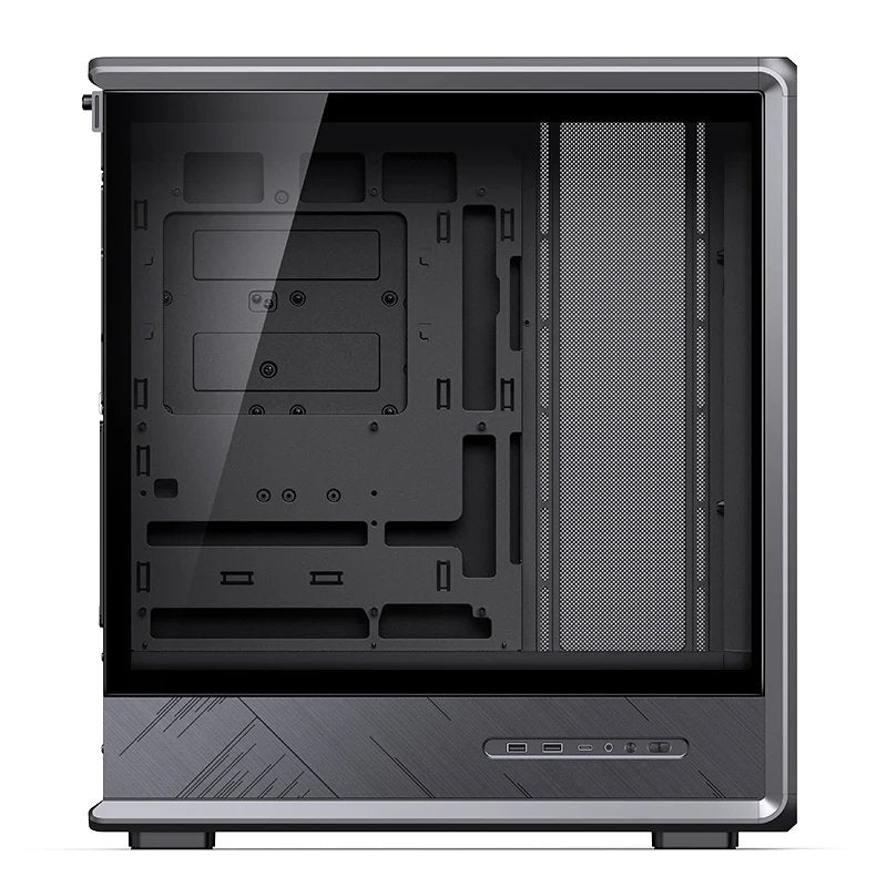 Jonsbo D401 Pc-Gehäuse, Midi Tower, Atx, Tempered Glass - Schwarz