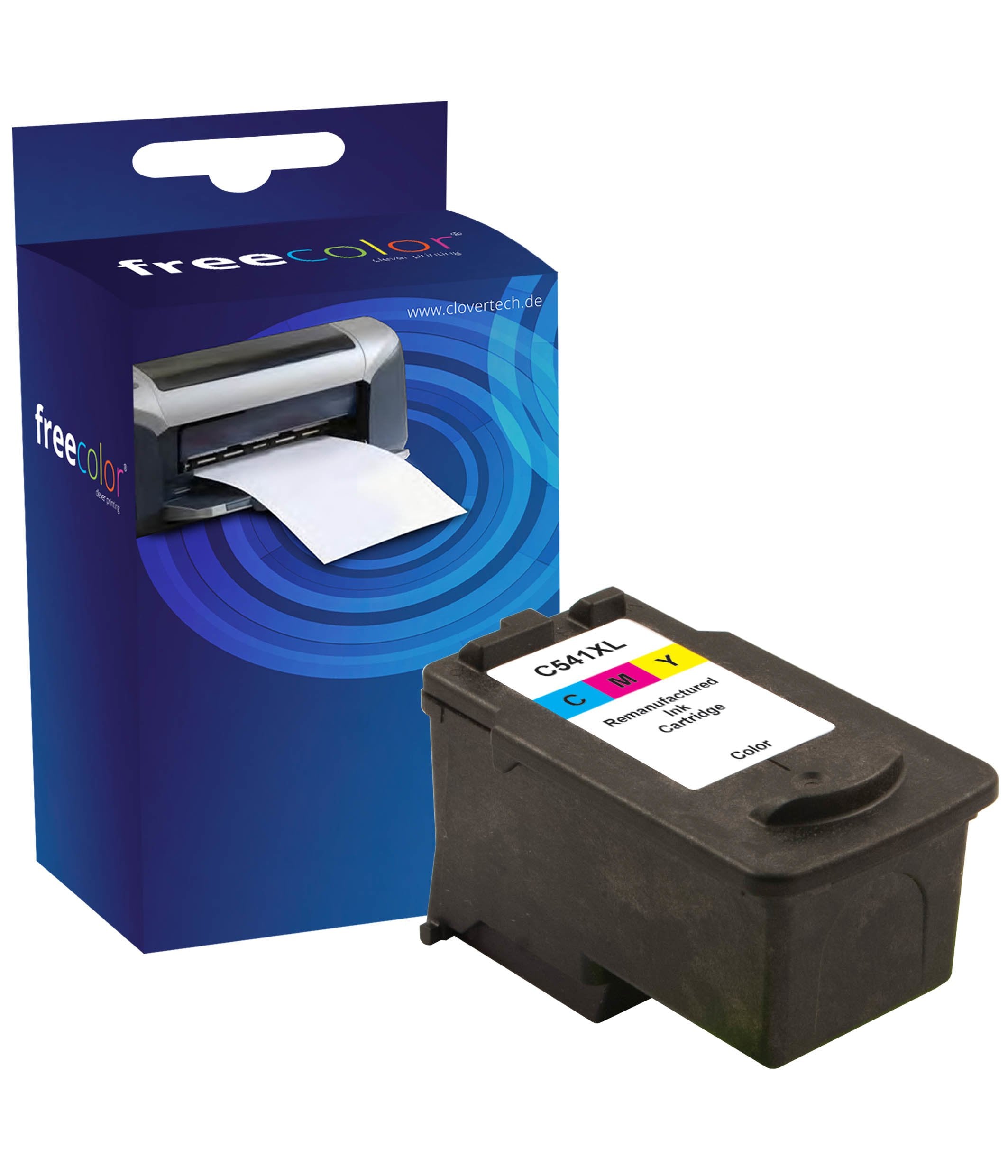 EAN 7612735007815 - Freecolor CACL541-XL-INK-FRC cartucho de tinta 1 pieza(s) Cian, Magenta, Amarillo imagen 1