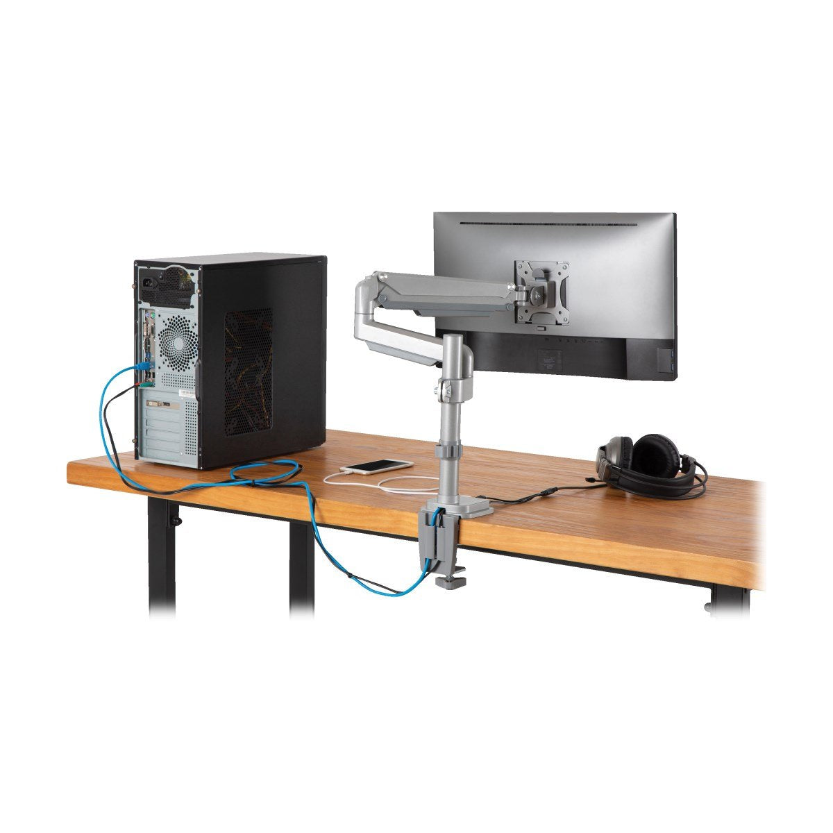 Soporte Tripp Lite Ddr1732sal Para Monitor 32" Abrazadera/Atornillado Plata