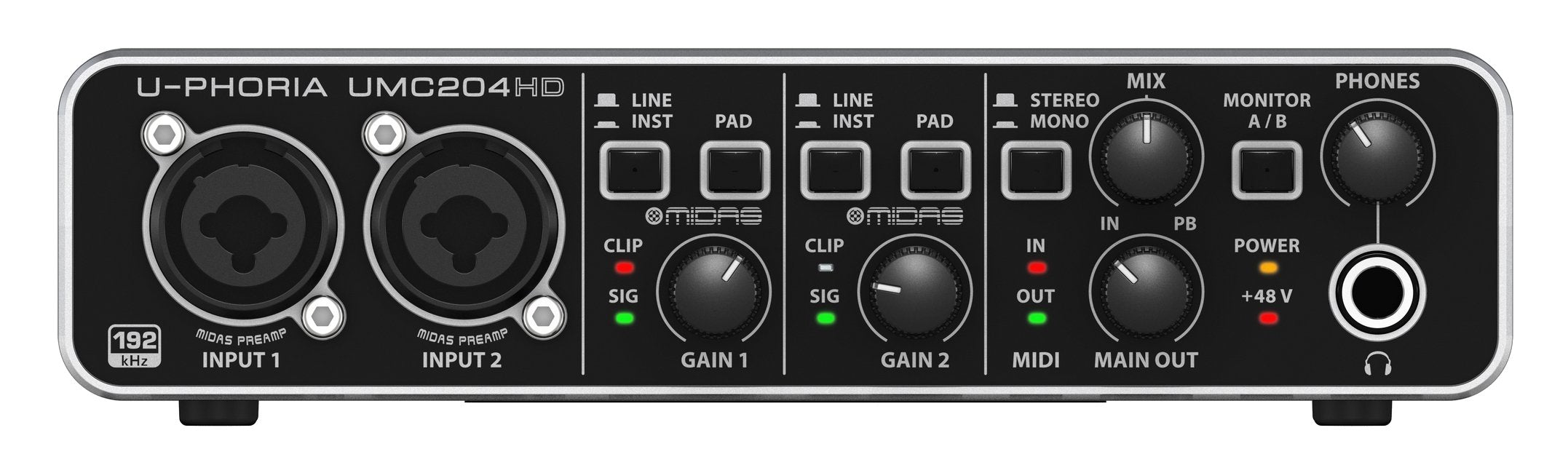Behringer Umc204hd Equipo De Música Adicional