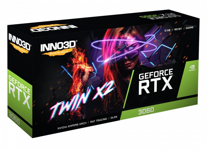 Tarjeta Gráfica Inno3d Geforce Rtx 3060 Twin X2
