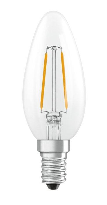 Osram Led Lámpara Retrofit Classic B 25 E14 2,5 W Transparente, 1 Unidades