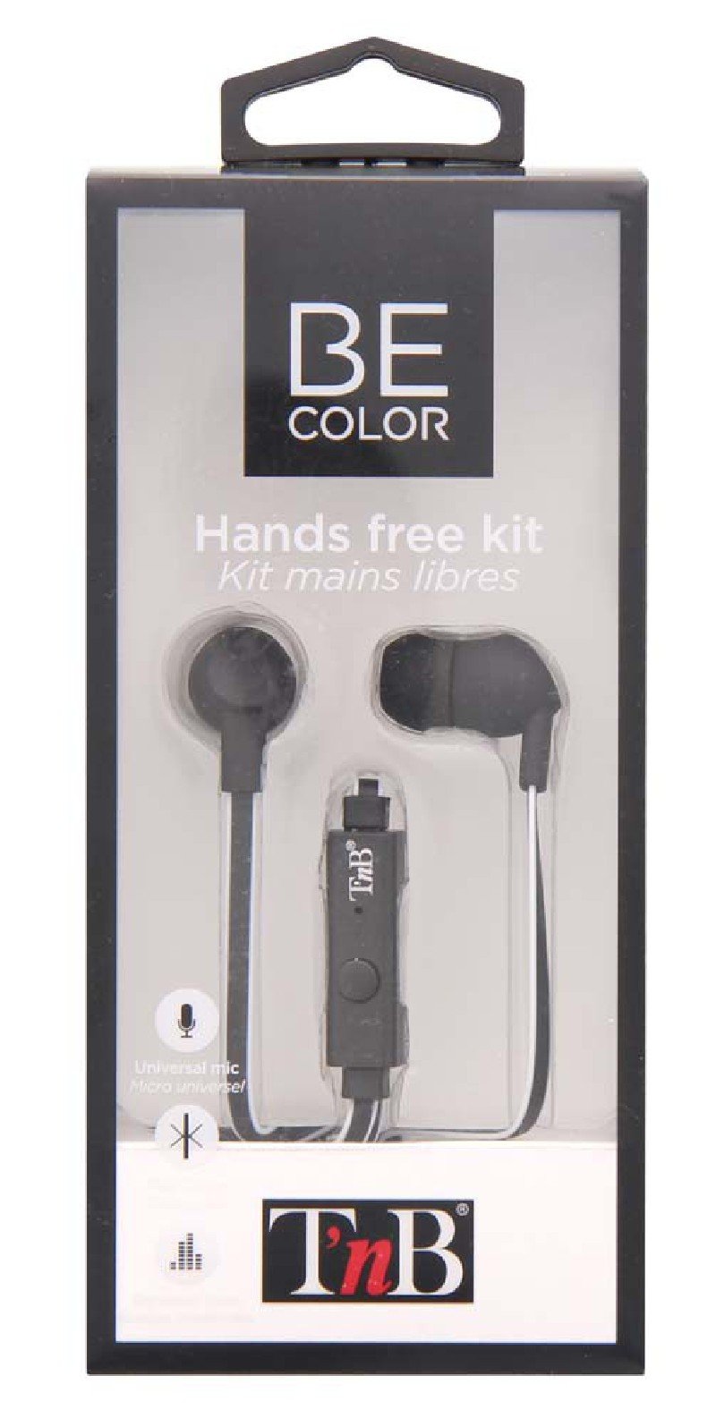 EAN 3303170079249 - T'nB ESBCBK auricular y casco Auriculares Alámbrico Dentro de oído Llamadas/Música Negro imagen 3