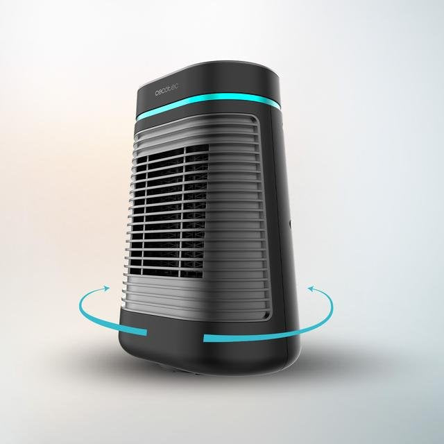 Calefactor Cecotec 08290 Eléctrico Interior Negro 1500 W Ventilador Eléctrico