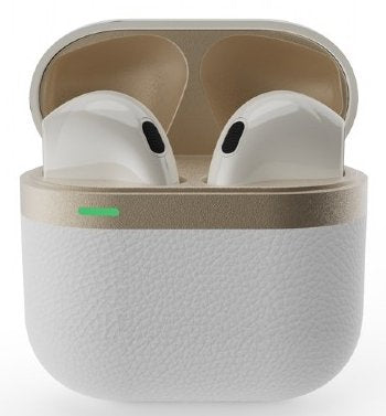 EAN 8716309131995 - Gembird TWS-02-W auricular y casco Auriculares Inalámbrico Dentro de oído Llamadas/Música Bluetooth Oro, imagen 1