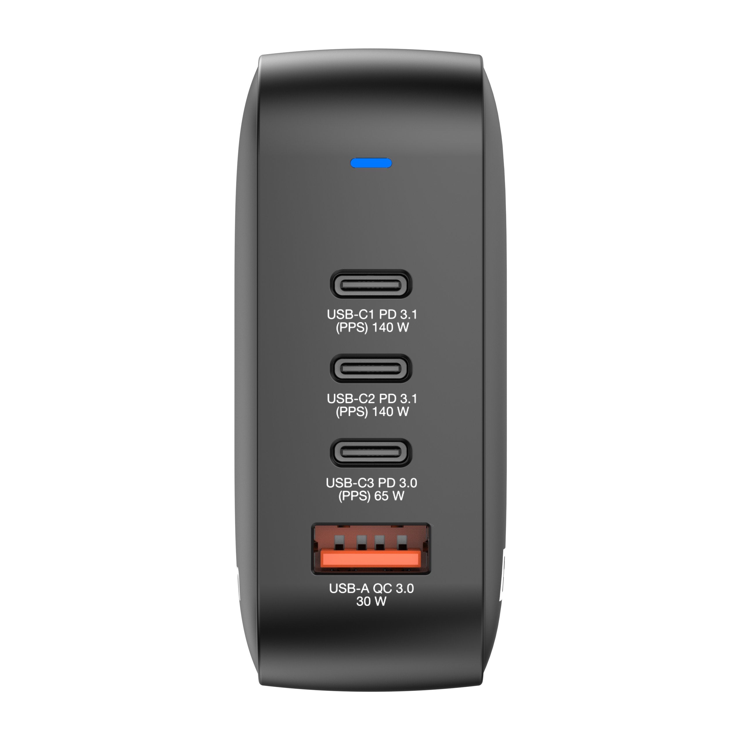 Verbatim Mini Gan Charger 165w 3xusb-C 1xusb-A Us/Eu/Uk A.32216