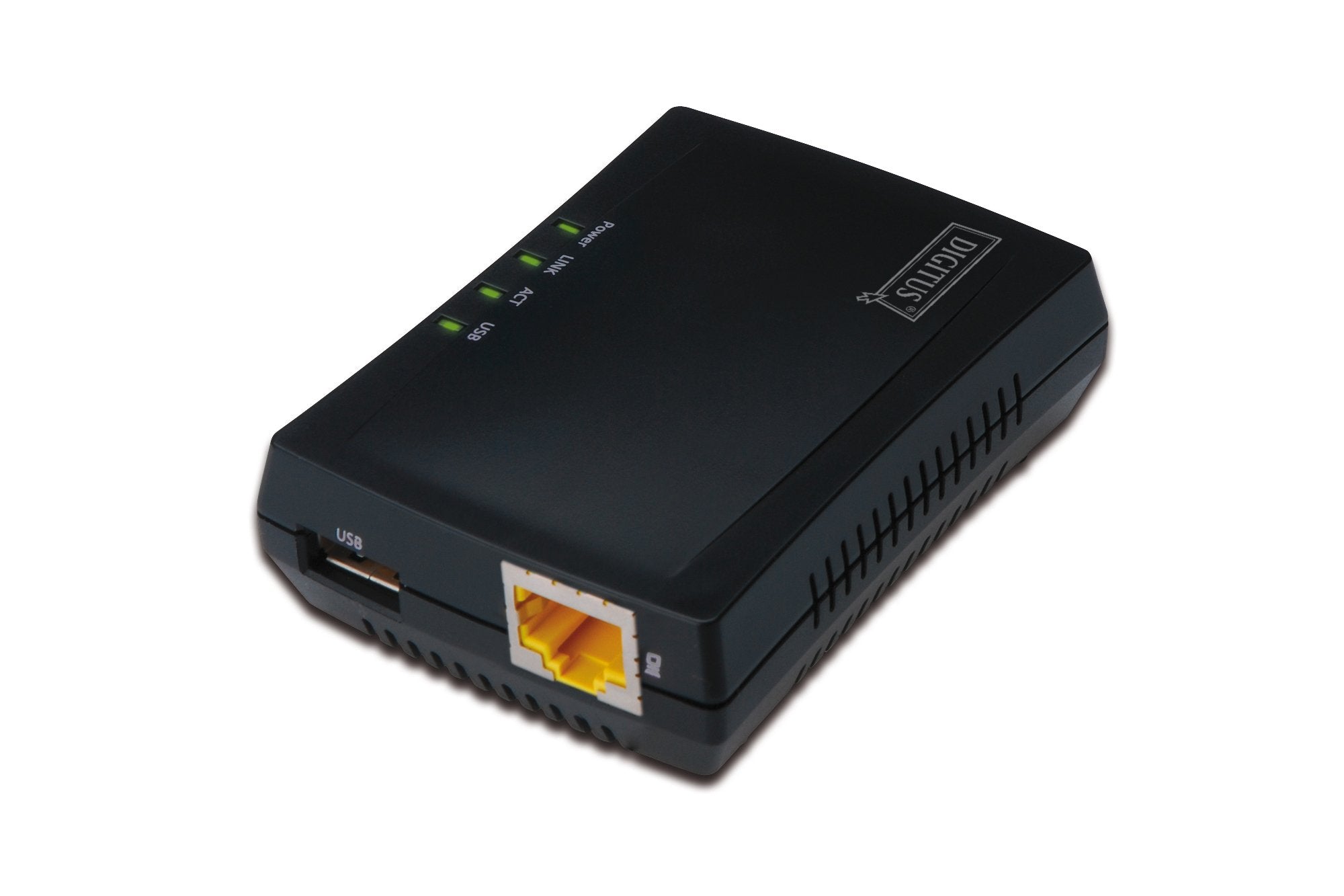 EAN 4016032292913 - Digitus DN-13020 servidor de impresión LAN Ethernet Negro imagen 1