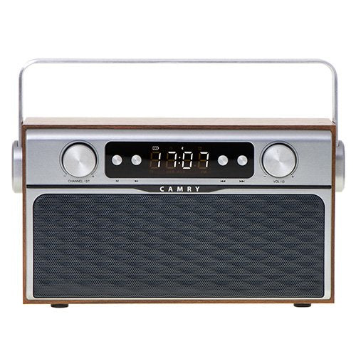 EAN 5902934839143 - Camry Premium Radio CR 1183 Portátil Digital Aluminio, Negro, Madera imagen 2