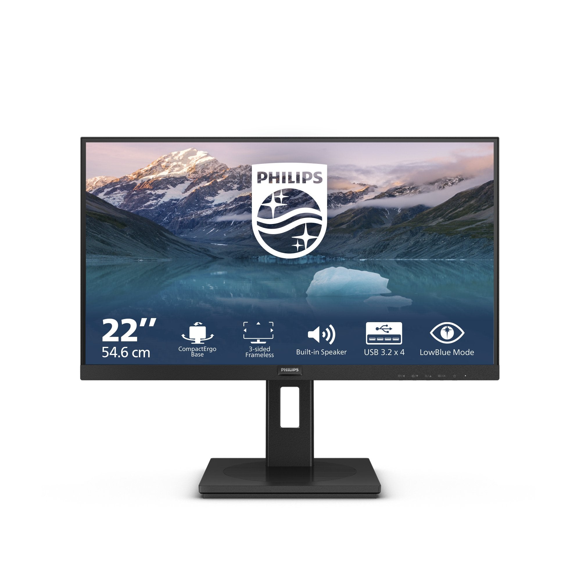 EAN 8712581806002 - Philips 222S9JML/00 pantalla para PC 54,6 cm (21.5") 1920 x 1080 Pixeles Full HD LCD Negro imagen 2