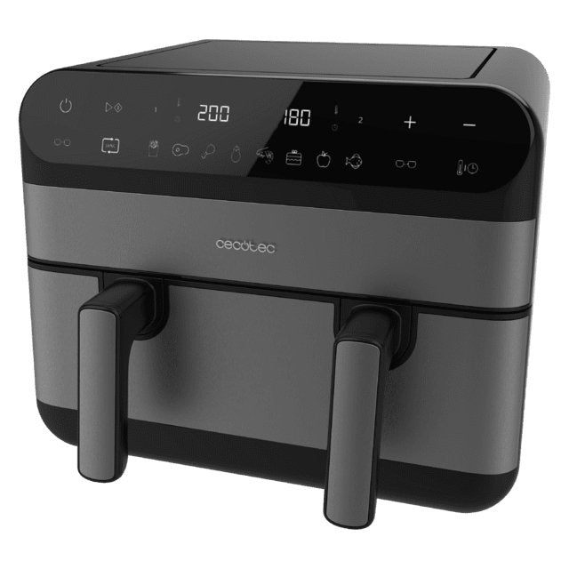 EAN 8447420000876 - Cecotec Cecofry Advance 9000 Sencillo 9 L Independiente 2200 W Freidora de aire caliente Negro, Gris imagen 3
