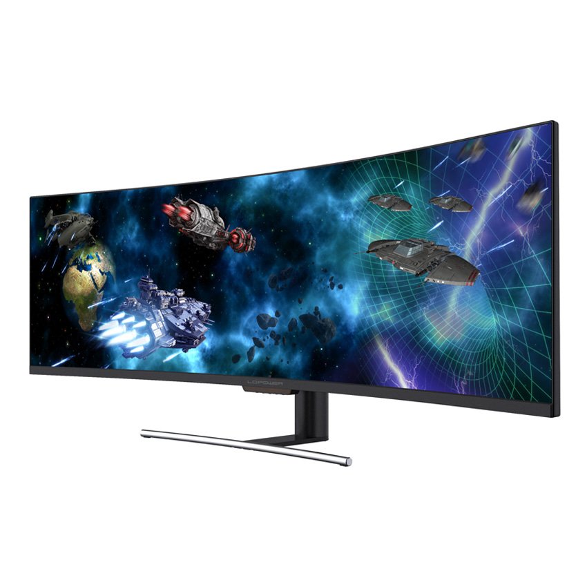 EAN 4260070129605 - LC-Power LC-M49-DFHD-144-C-Q pantalla para PC 124,5 cm (49") 3840 x 1080 Pixeles UltraWide Full HD QLED N imagen 2