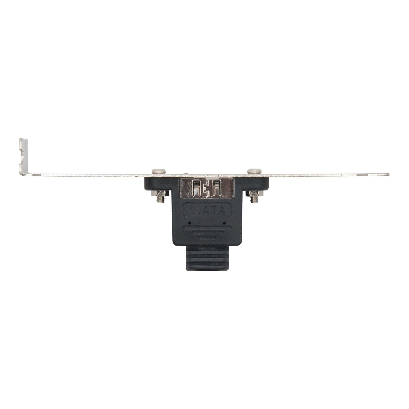 EAN 8433281001862 - Nanocable 10.18.0501-OEM cambiador de género para cable SATA eSATA Negro, Acero inoxidable imagen 1