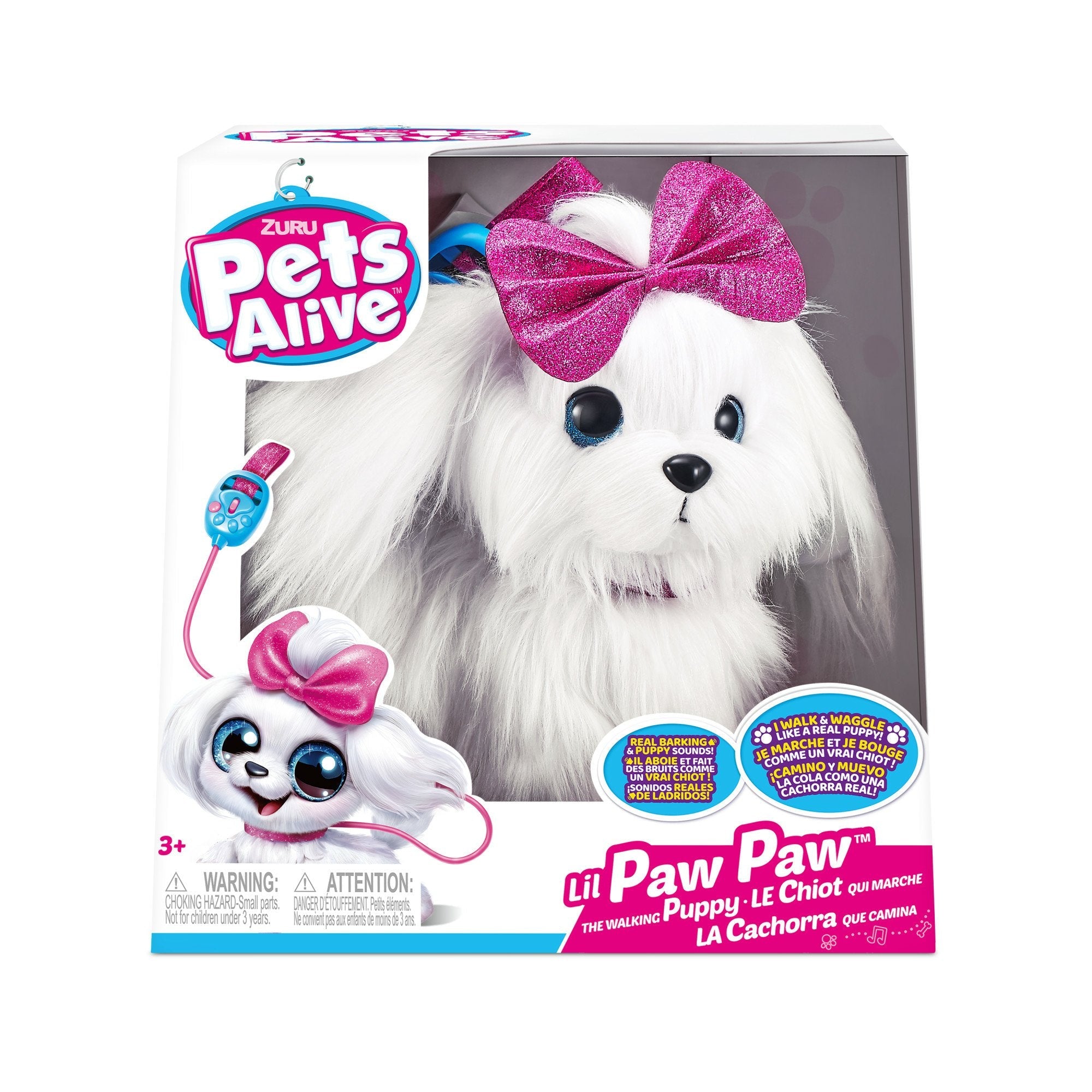 Peluche Zuru Pets Alive - Paw Paw El Cachorro 9531