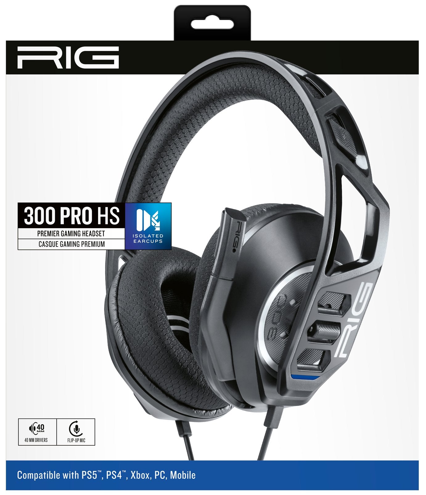 Auriculares Gaming Rig Serie 300pro Hs, Para Ps4 Ps5