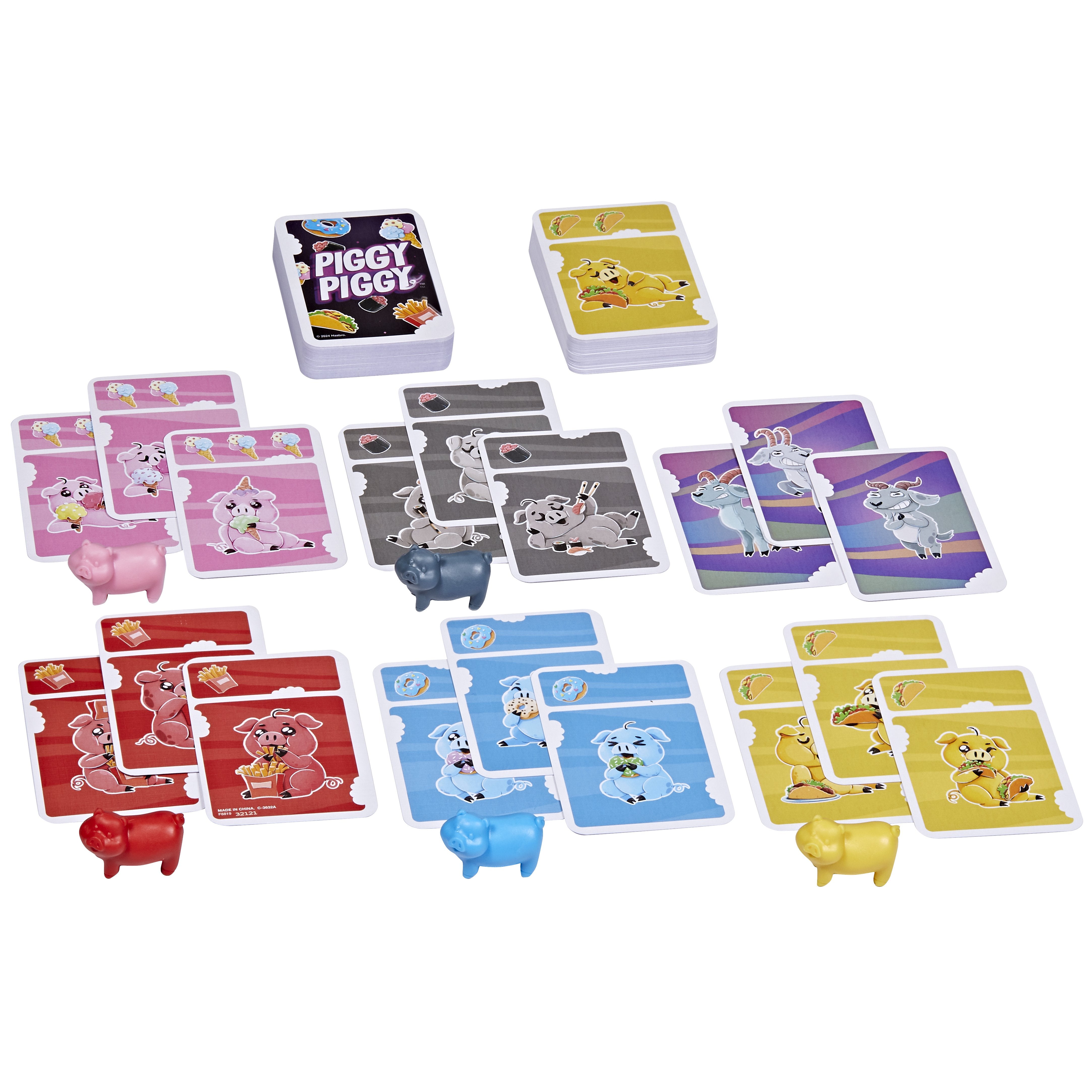 Hasbro Piggy Piggy, Juego De Cartas F8819100