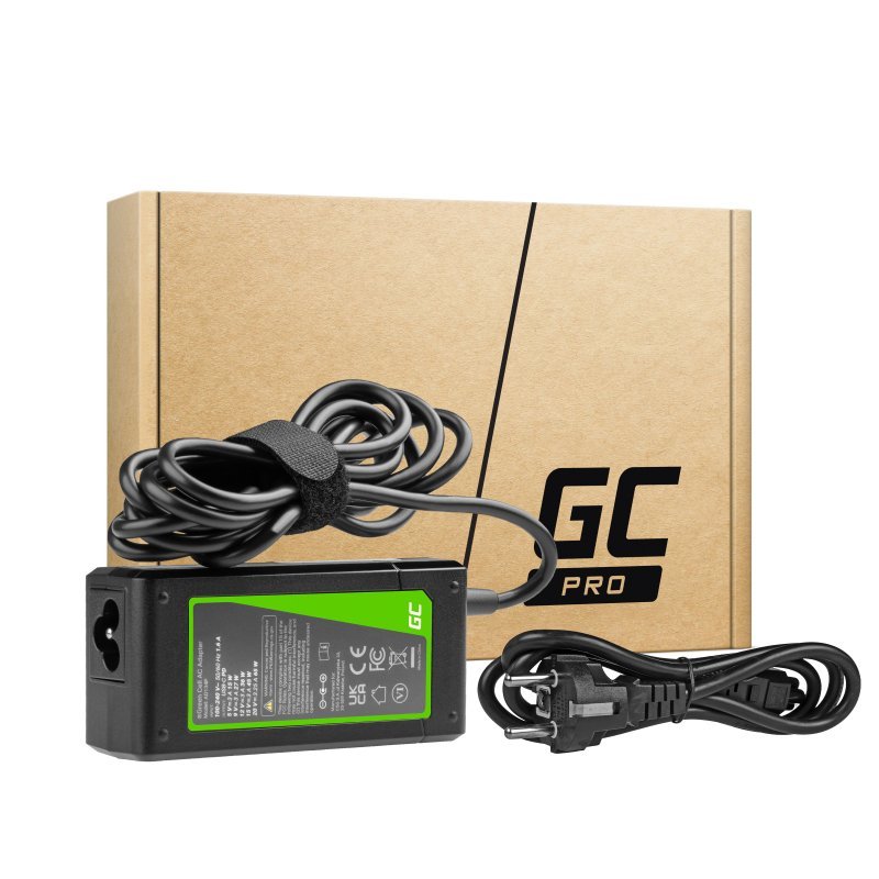 EAN 5904326372023 - Green Cell AD134P adaptador e inversor de corriente Interior 65 W Negro imagen 1