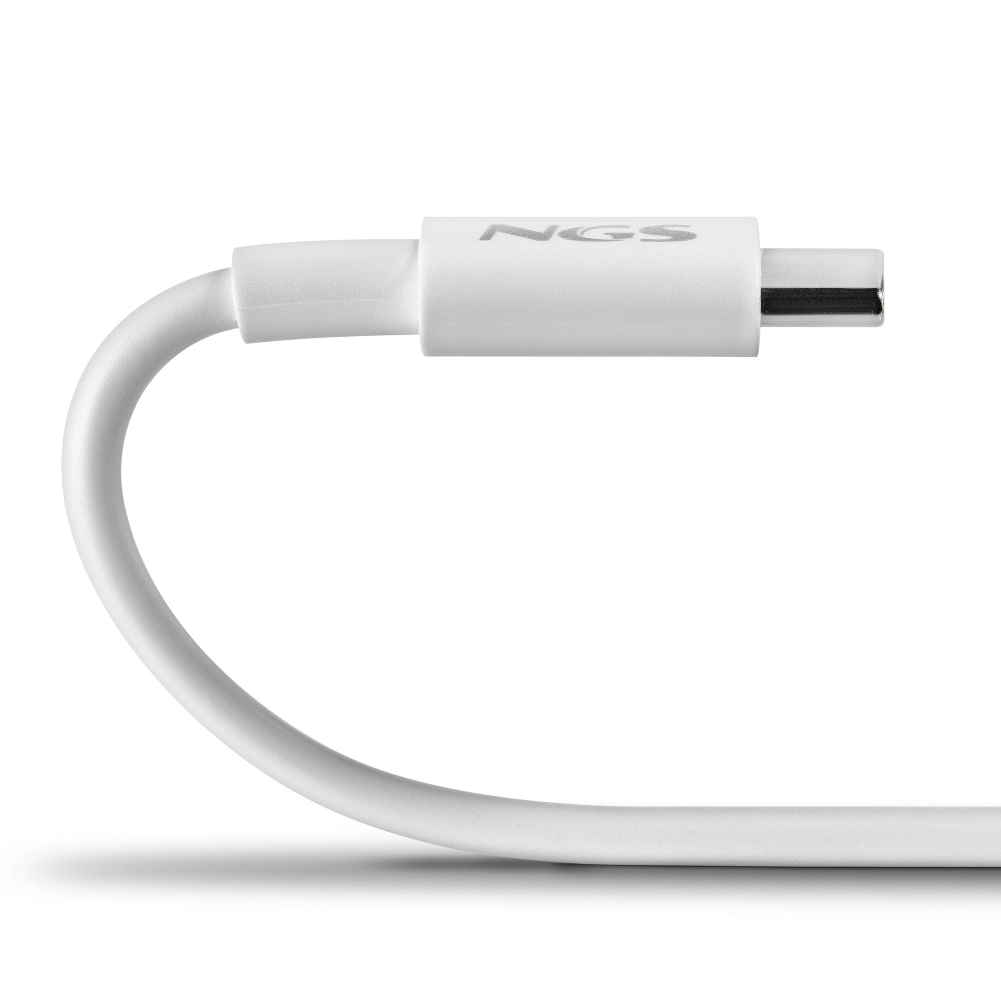 EAN 8435430627374 - NGS ZYRO 60W-1 cable USB USB 2.0 1 m USB C Blanco imagen 4