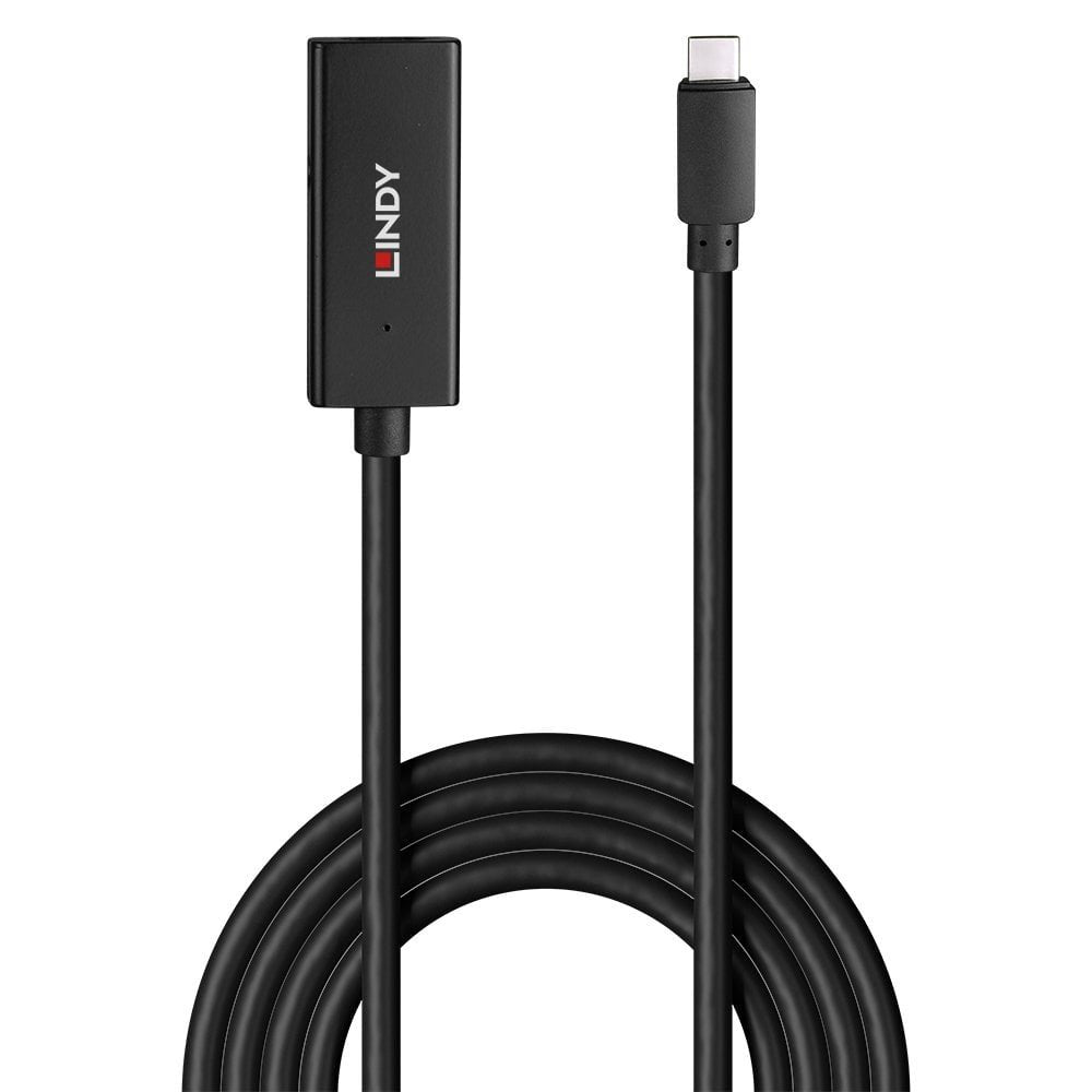 Lindy 43356 Hub De Interfaz Usb 3.2 Gen 1 (3.1 Gen 1) Type-C 5000 Mbit/S Negro