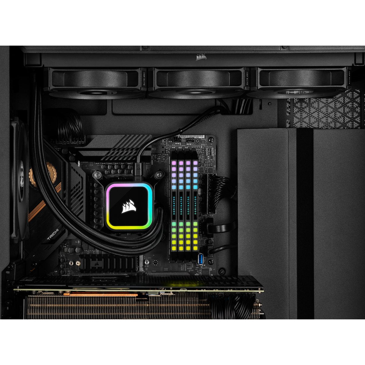 EAN 840006648123 - Corsair iCUE H150i RGB ELITE Procesador Sistema de refrigeración líquida todo en uno 12 cm Negro 1 pieza(s imagen 2