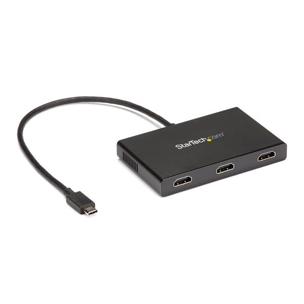Startech Splitter Usb-C A 3 Puertos Hdmi Mstcdp123hd