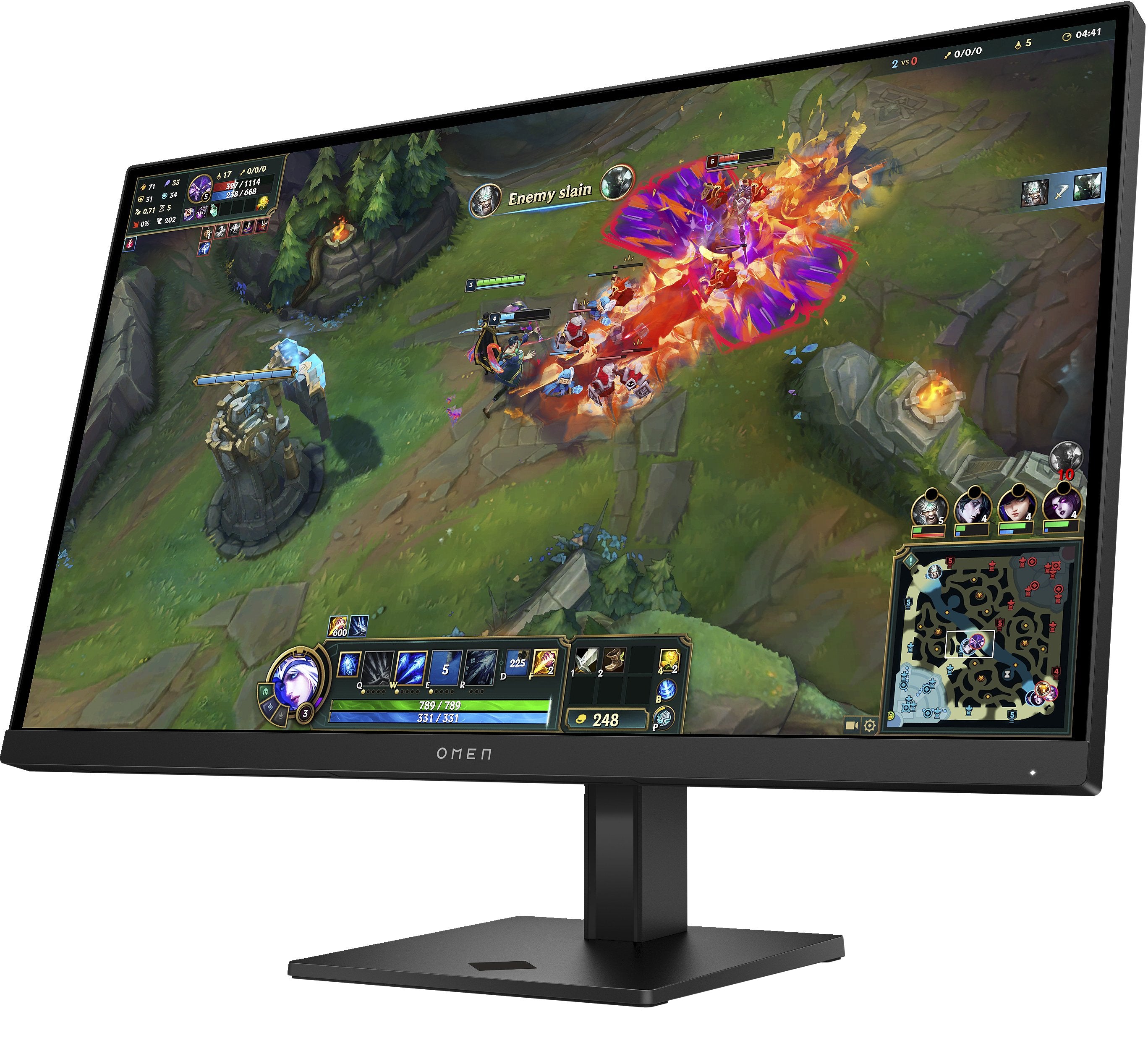 EAN 0198701661719 - HP OMEN 27 inch QHD 180Hz Gaming Monitor pantalla para PC 68,6 cm (27") 2560 x 1440 Pixeles Quad HD LCD N imagen 4