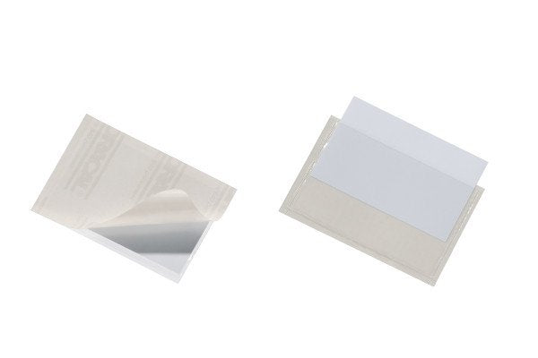Selbstklebetasche Pocketfix 90x57mm Transp. 100 St